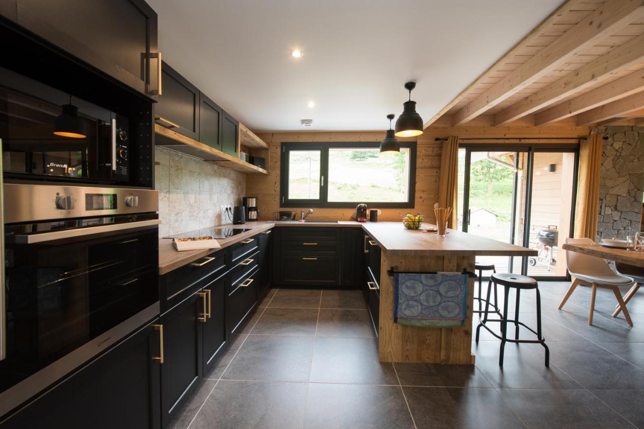 TOUT NEUF - Chalet Pébie 8 à 10 pers avec sauna La Bresse Exterior foto