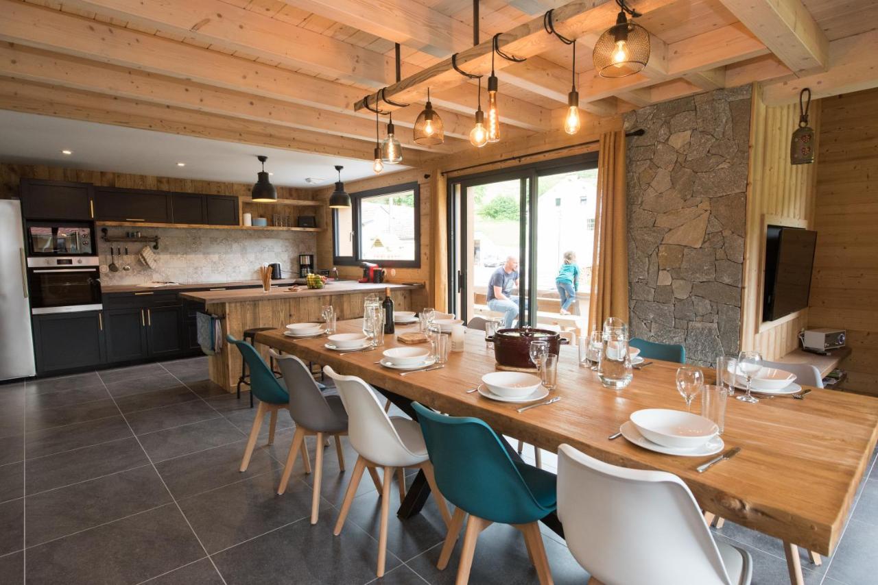 TOUT NEUF - Chalet Pébie 8 à 10 pers avec sauna La Bresse Exterior foto