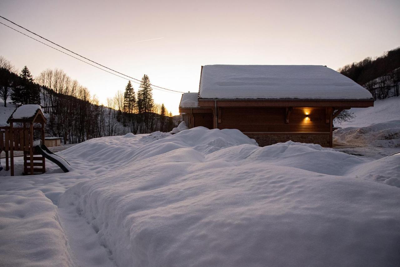 TOUT NEUF - Chalet Pébie 8 à 10 pers avec sauna La Bresse Exterior foto